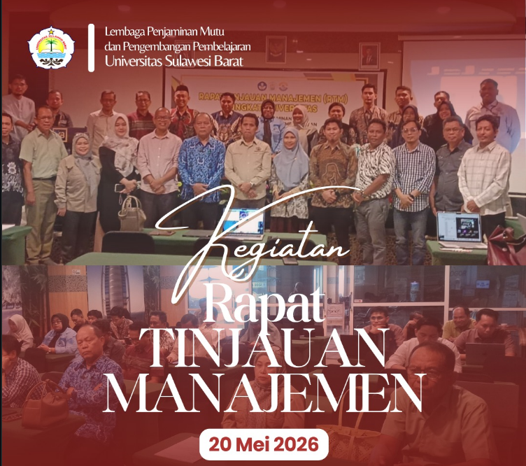 LPM-PP Unsulbar Gelar Rapat Tinjauan Manajemen 2026 untuk Penguatan Budaya Mutu